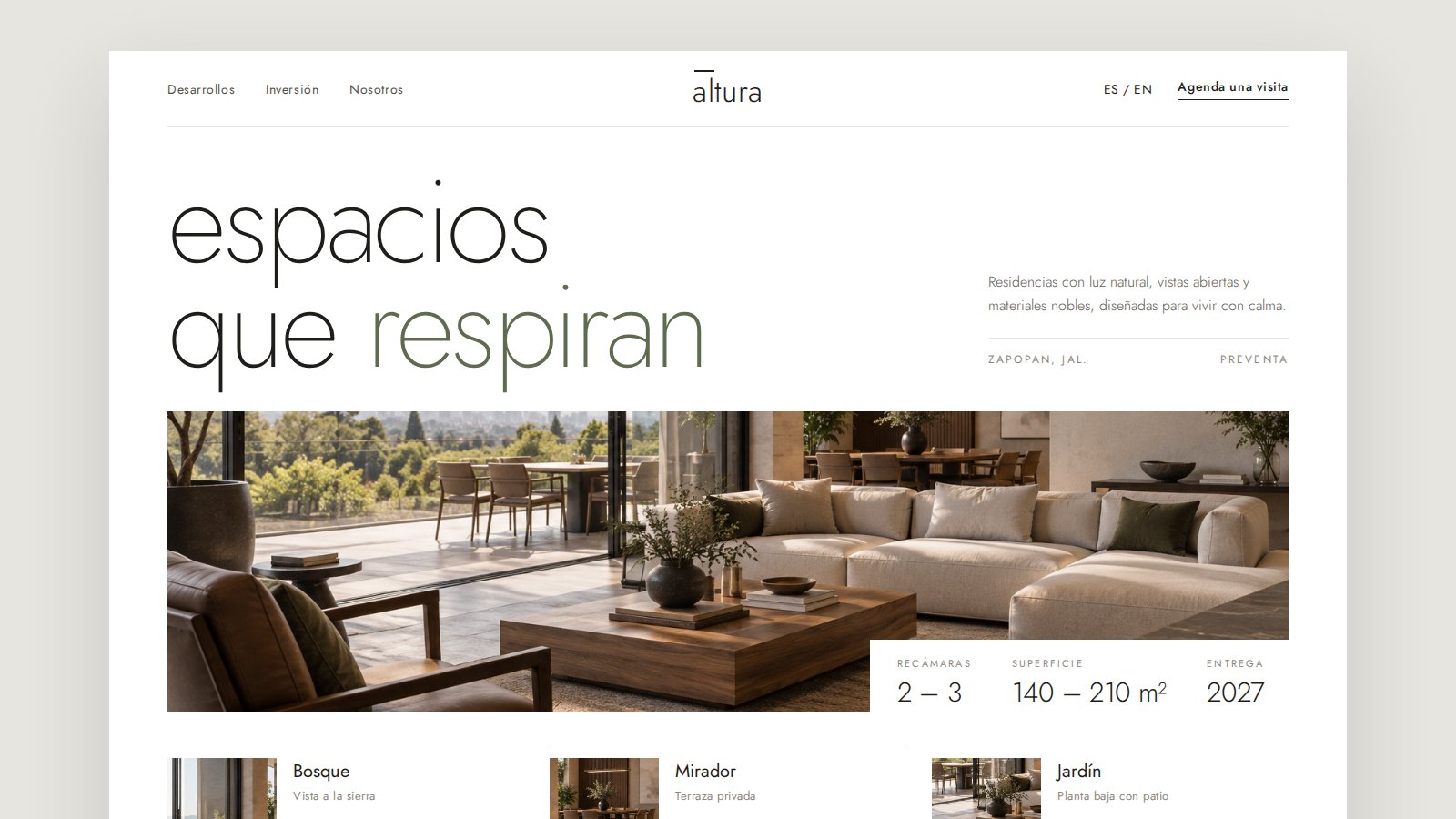 ALTURA — Real Estate